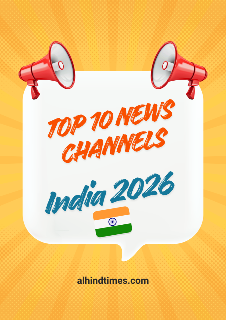 Top 10 Indian News Channels in 2026