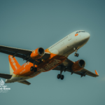 Smart aviation technology systems at a modern international airport