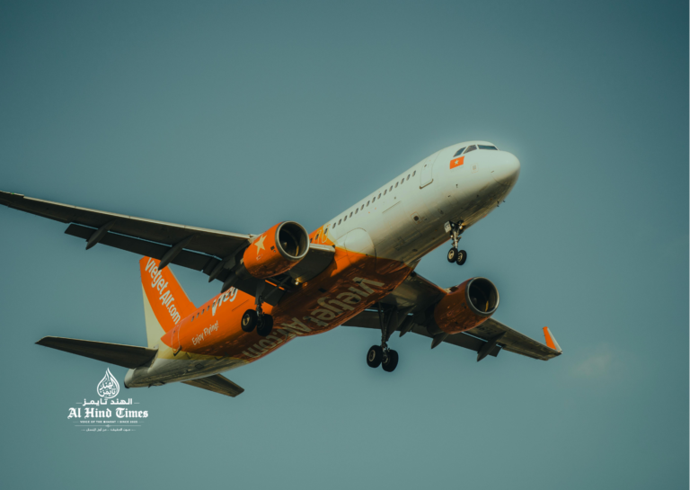 Smart aviation technology systems at a modern international airport