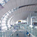 Modern airport expansion and passenger facilities
