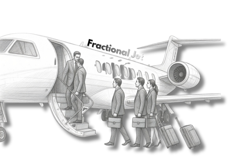 Fractional jet ownership and business aviation services