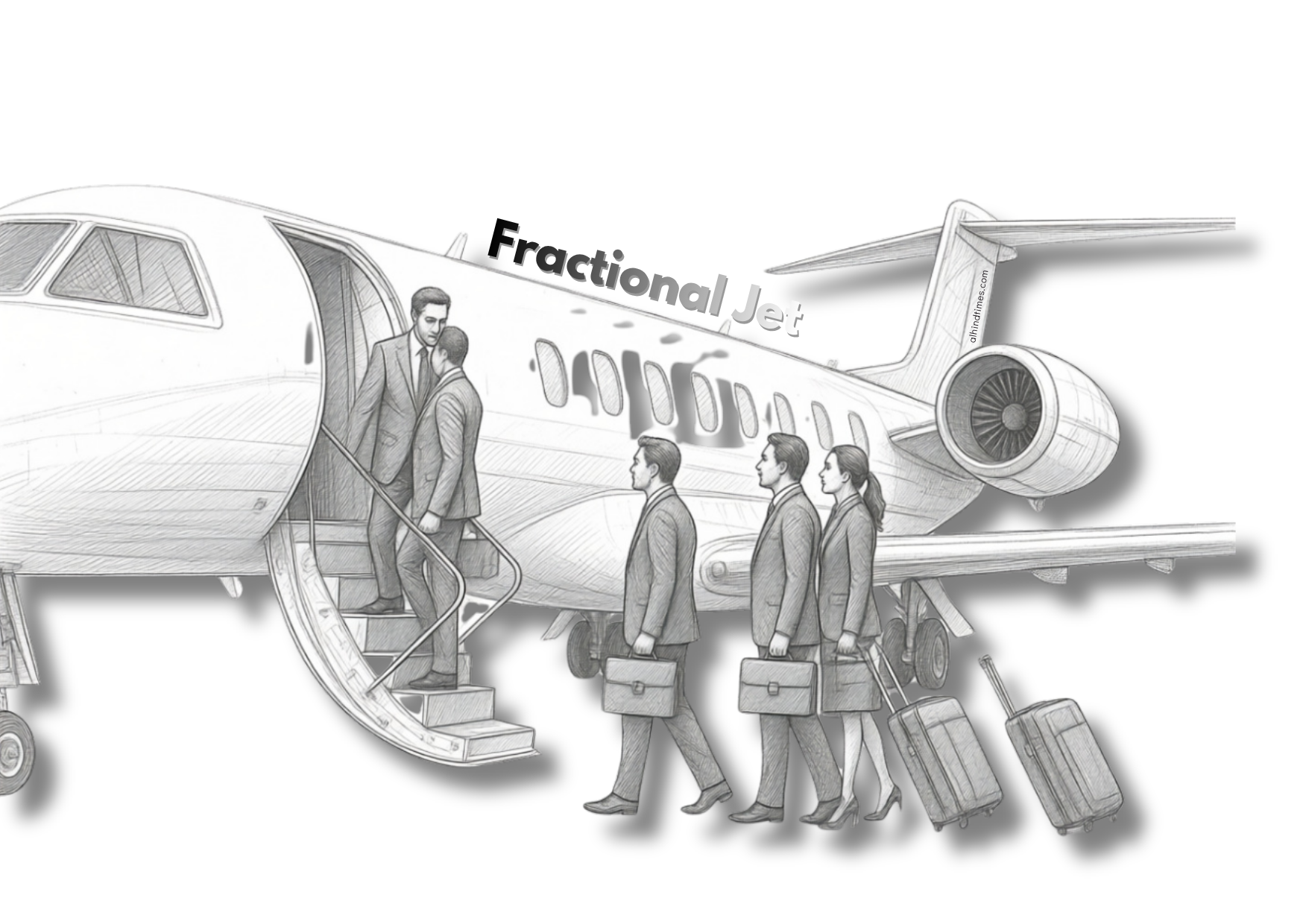 Fractional jet ownership and business aviation services