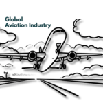 Modern commercial aircraft representing global aviation industry growth and international air travel expansion