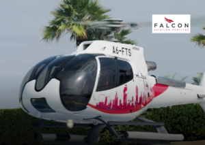 Helicopter services supporting executive aviation tourism and offshore operations in the UAE