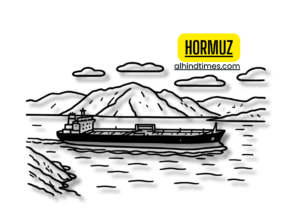 Oil tanker passing through Strait of Hormuz during rising tensions between Iran Israel and Lebanon