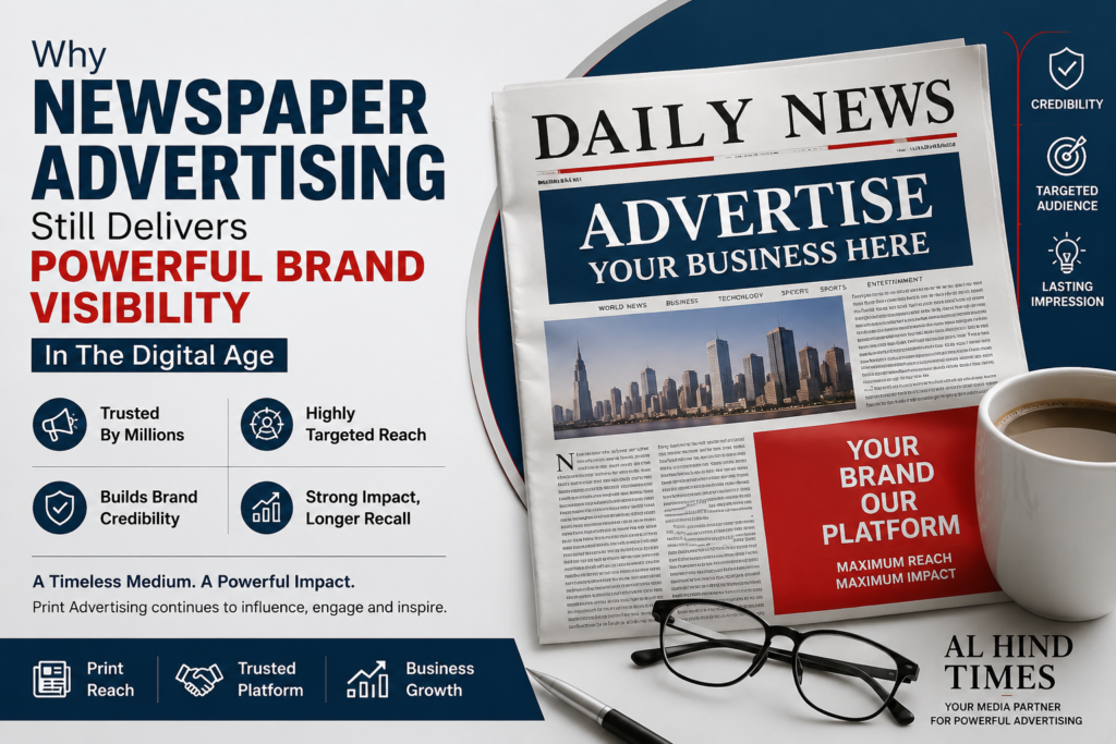 Why Newspaper Advertising Still Delivers Powerful Brand Visibility In The Digital Age