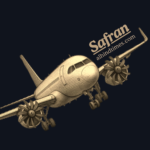 Safran aerospace manufacturing facility showcasing advanced aircraft systems and aviation technology.