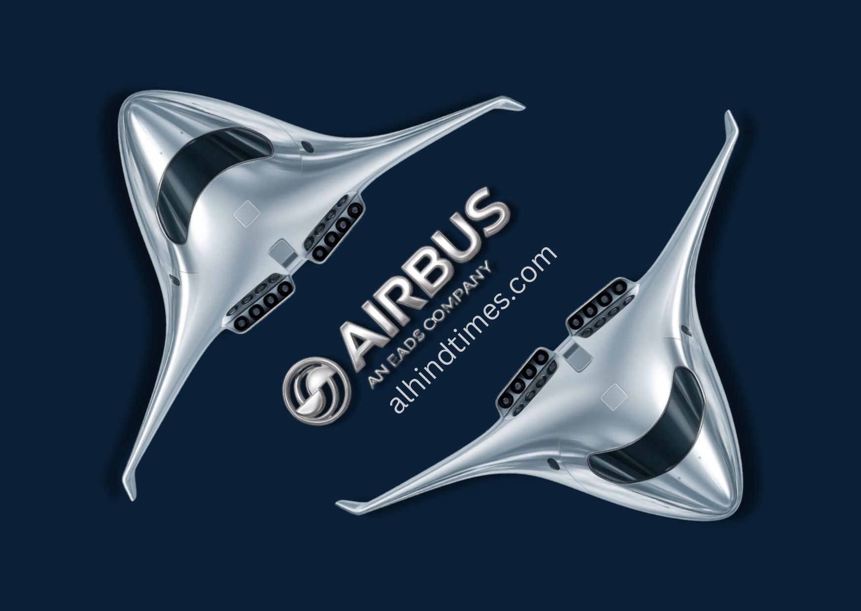 Airbus commercial aircraft representing aerospace engineering, aviation technology, satellite systems and sustainable aviation innovation.