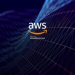 Amazon Web Services representing cloud computing, enterprise infrastructure, artificial intelligence and digital transformation.