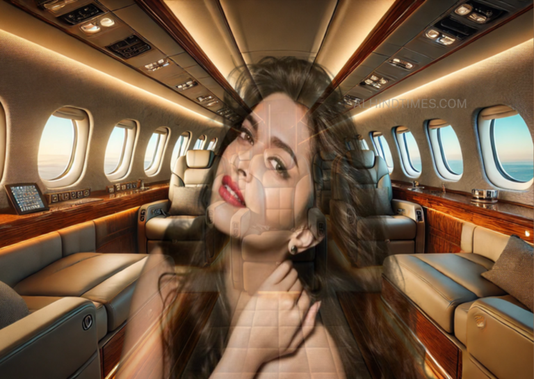 Luxury private jet preparing for an empty leg repositioning flight at an executive airport.