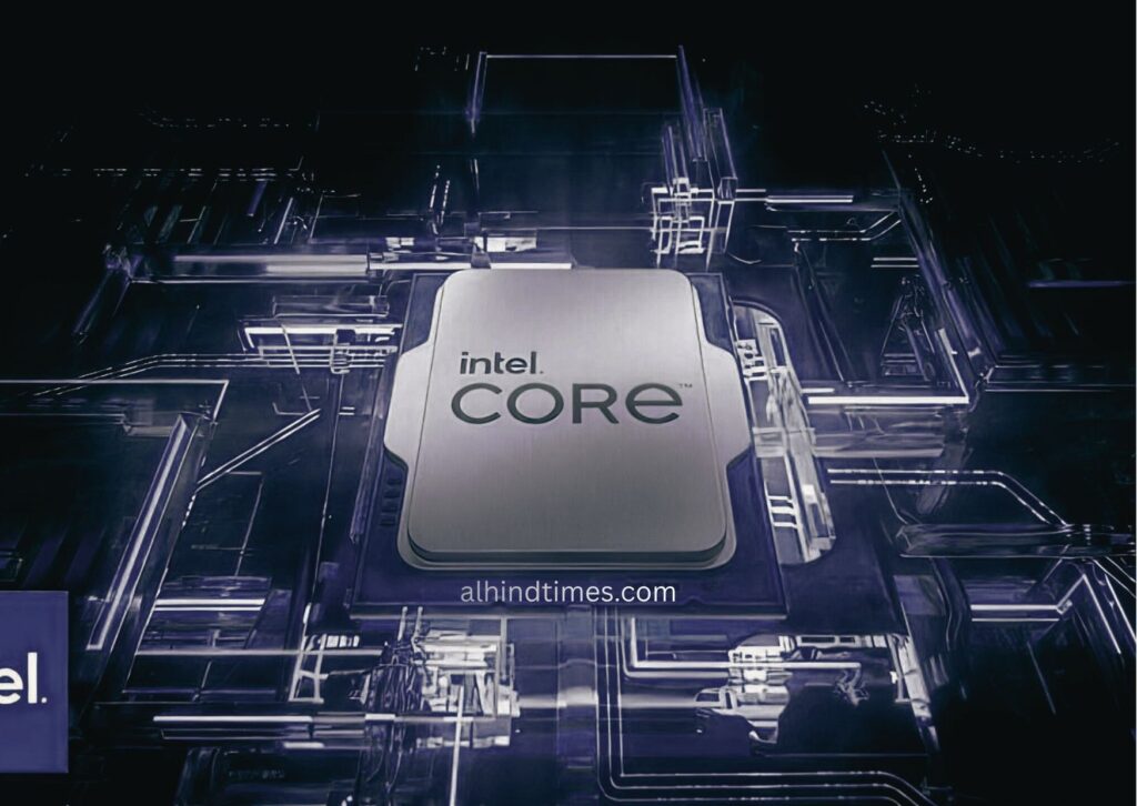 Intel Corporation headquarters representing AI innovation, semiconductor manufacturing and advanced computing technologies.