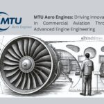 MTU Aero Engines aircraft engine representing advanced aerospace engineering and commercial aviation innovation.