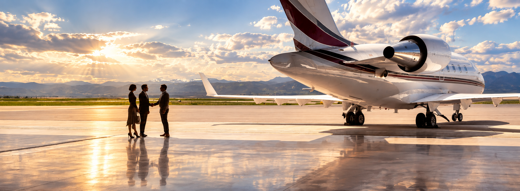 NetJets private aviation company offering fractional aircraft ownership and global business aviation services.