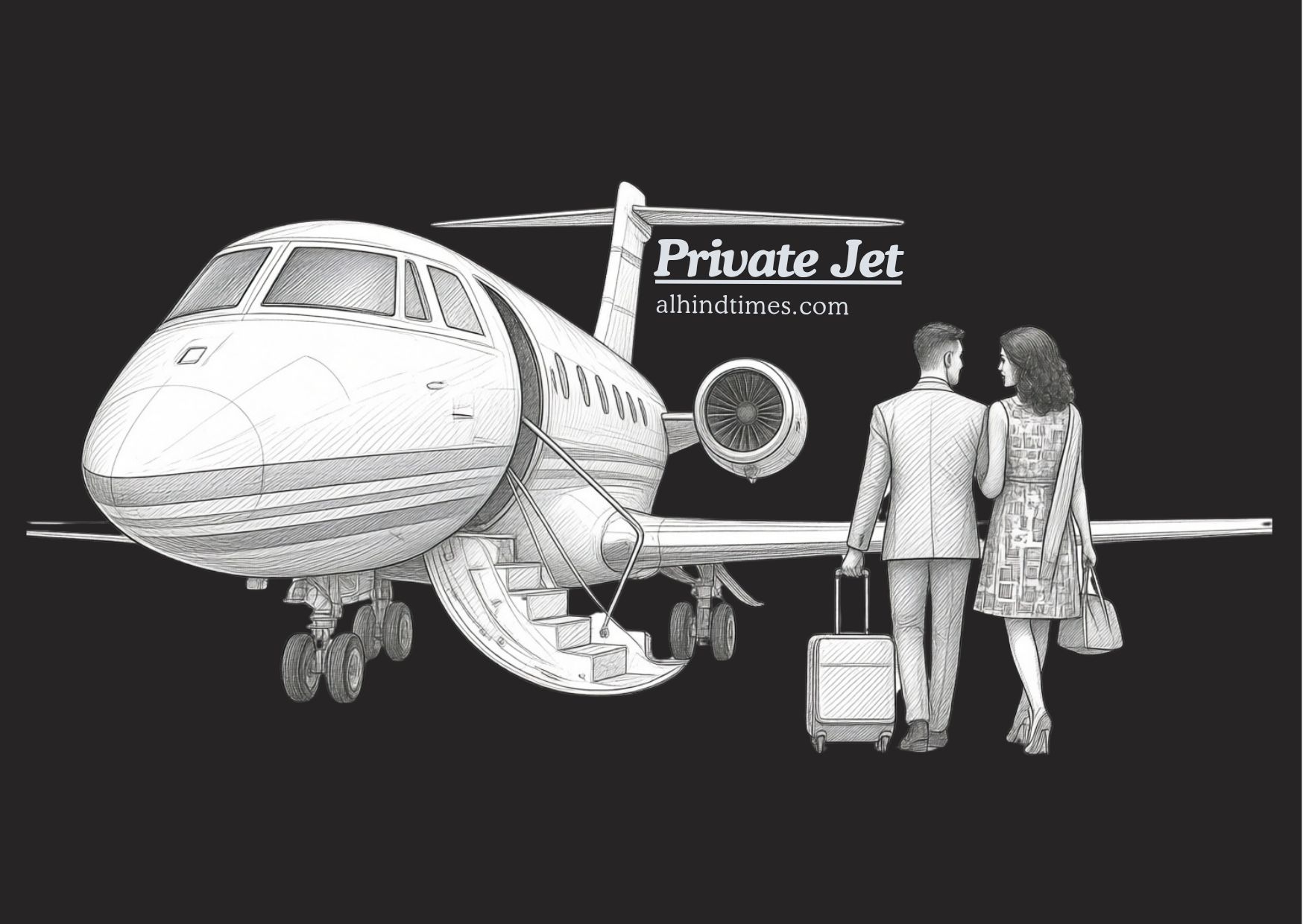 Luxury private jet representing membership programs and on-demand charter aviation services.