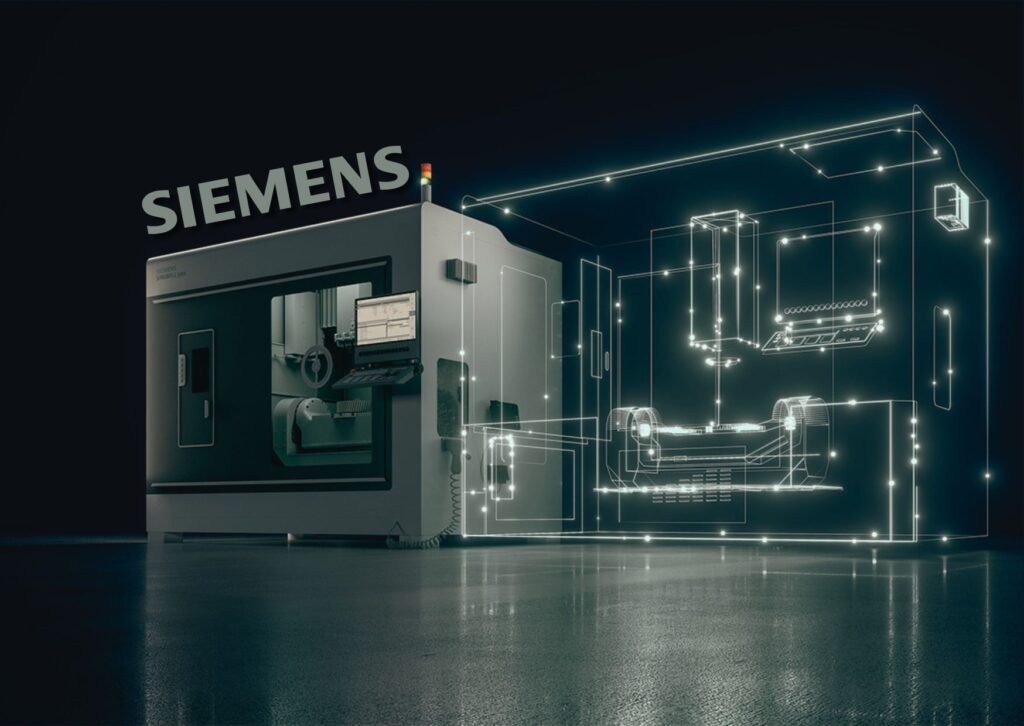 Siemens representing industrial automation, smart manufacturing, digital engineering and enterprise technology solutions.
