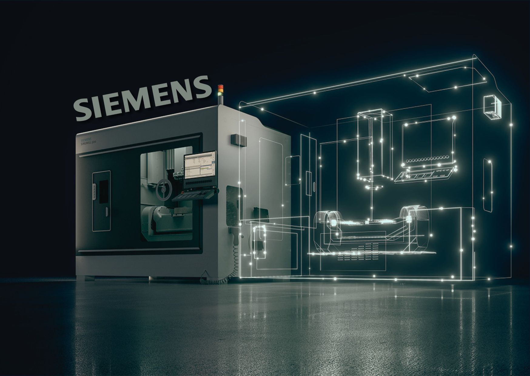 Siemens representing industrial automation, smart manufacturing, digital engineering and enterprise technology solutions.