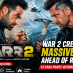Promotional visual representing the buzz around the War 2 trailer and upcoming Bollywood action film.