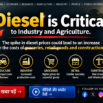 Rising diesel prices affecting agriculture industry transportation groceries retail and construction