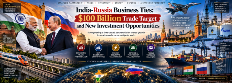 India Russia trade and business partnership at INNOPROM India 2026