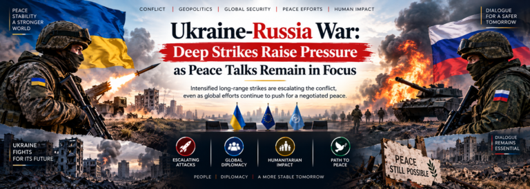 Ukraine Russia war and peace talks represented by a map of the conflict region
